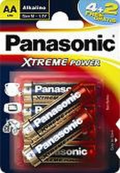 Panasonic Xtreme Power LR03 (6+2) Щелочной 1.5В батарейки