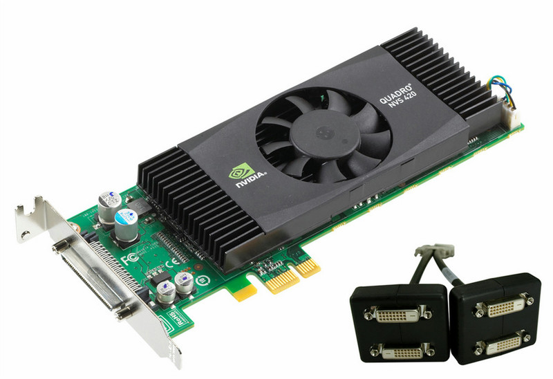 PNY VCQ420NVS-X1-DVI-PB NVS 420 GDDR3 Grafikkarte