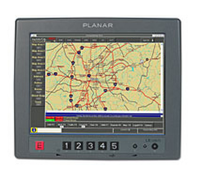 Planar Systems 997-3342-01LF 12Zoll 1024 x 768Pixel Tisch Schwarz Touchscreen-Monitor