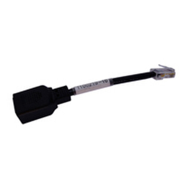 Perle DBA0031 RJ45 M RJ45 F Black cable interface/gender adapter