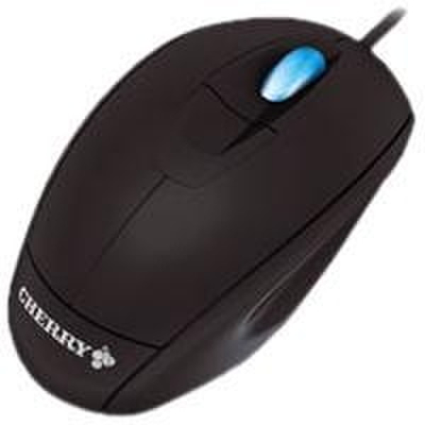 Cherry TOUCH corded optical mouse USB+PS/2 Optical 800DPI Black mice