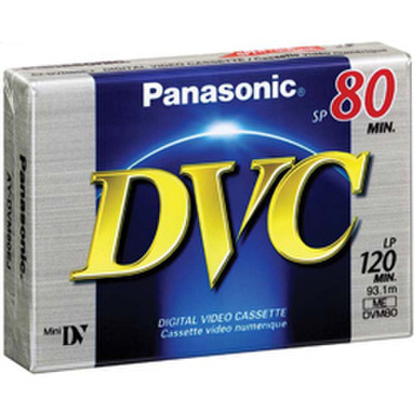 Panasonic DVC MiniDV 80min 1pc(s)