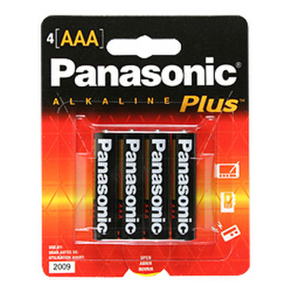 Panasonic 4 AAA Щелочной батарейки