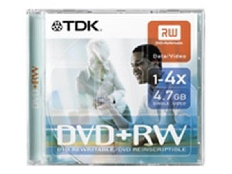 TDK DVD+RW 4.7GB 4X