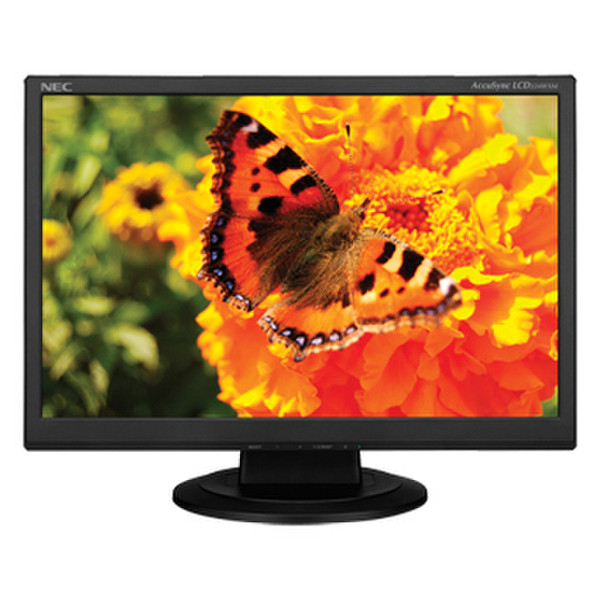 NEC AccuSync LCD224WXM 22Zoll Schwarz Computerbildschirm