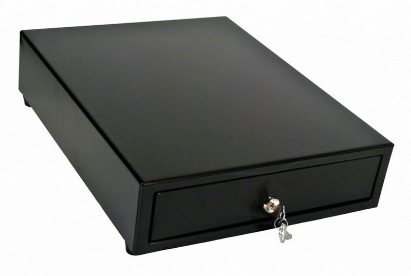 M-S Cash Drawer EP-102N-B Steel Black cash box tray
