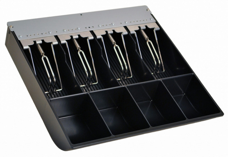M-S Cash Drawer 1051-4 Black cash box tray