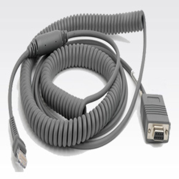 Zebra CBA-R34-C20PAR 6m DB9 FM Grau Serien-Kabel