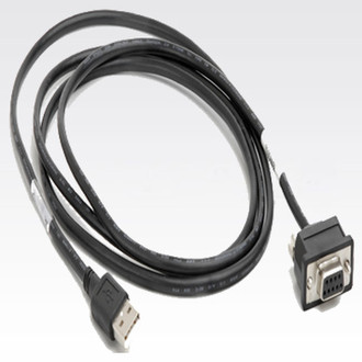 Zebra 25-58926-01R 1.8m USB B Black USB cable