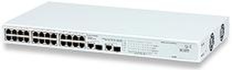 3com Baseline Switch 2426-PWR Plus Управляемый L2 Power over Ethernet (PoE)