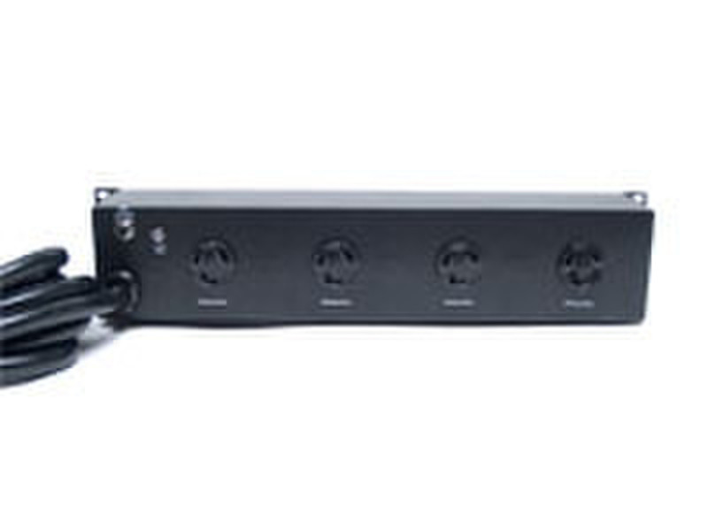 Minute Man MMPD81530H 8AC outlet(s) 2U Black power distribution unit (PDU)