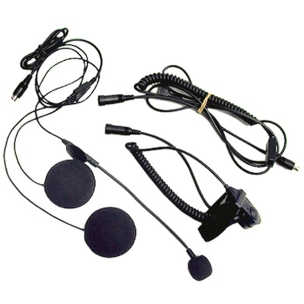 Midland AVP-H1 Binaural Ear-hook Black headset