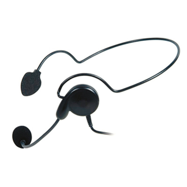 Midland AVP-H5 Monophon Nackenband Schwarz Headset