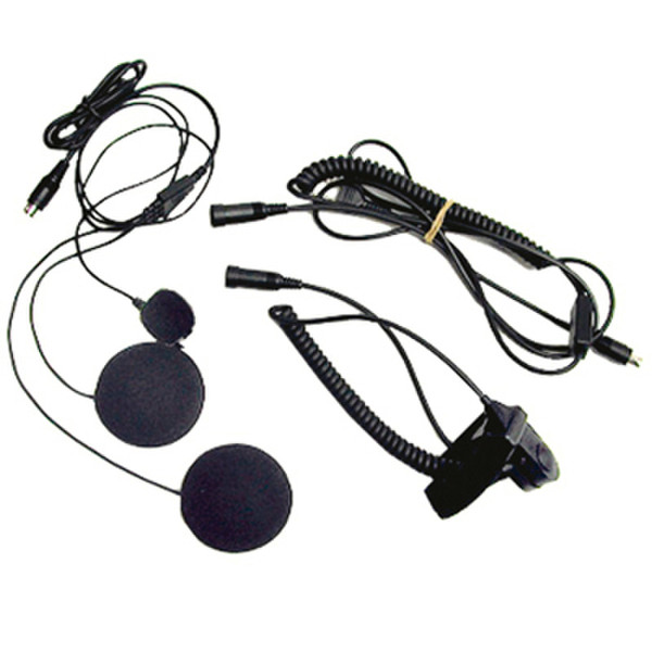 Midland AVP-H2 Binaural Ear-hook Black headset