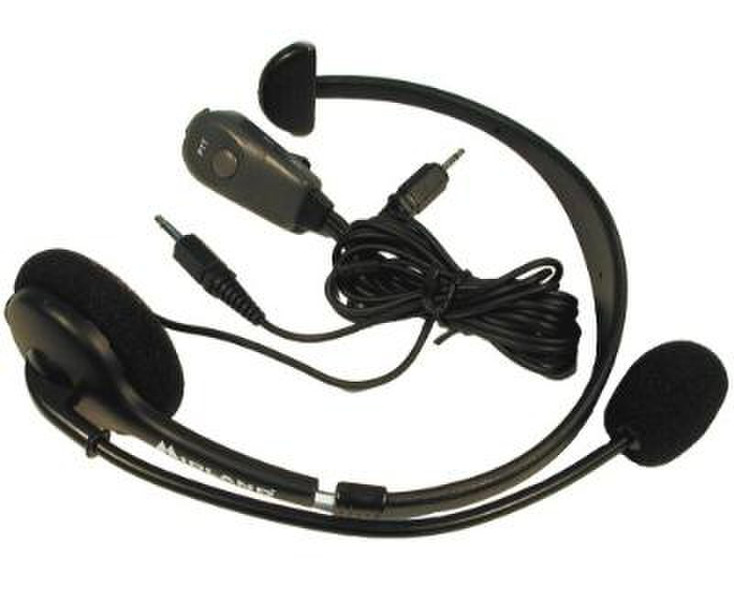 Midland 22-540 Monaural Head-band Black headset
