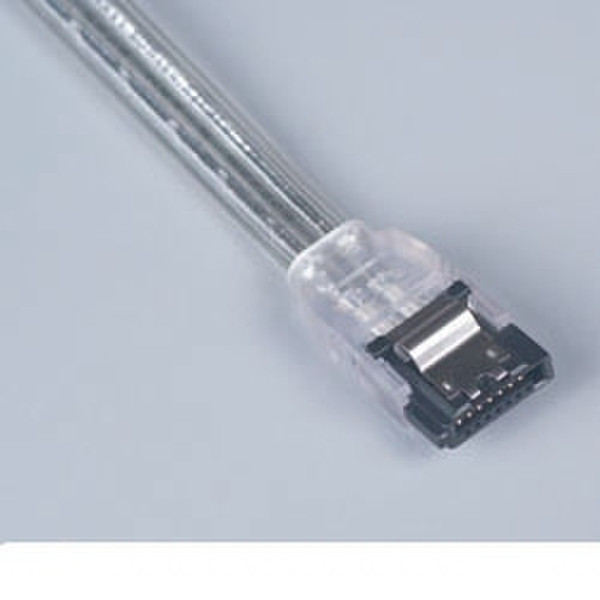 Akasa SATA 2 Data Cable Silver 45cm
