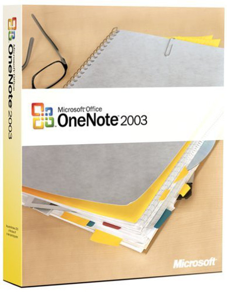 Microsoft OneNote 2003, MVL, WIN, x32, CD, CHI (SIMPL)