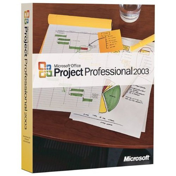 Microsoft Office Project Professional 2003 SP2, MVL, Disk-Kit, GRE Microsoft Volume License (MVL)