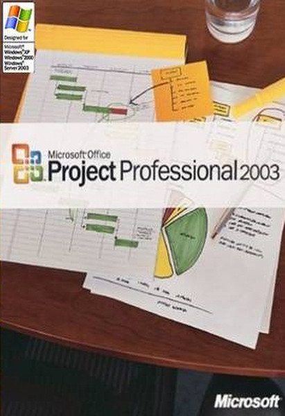 Microsoft Office Project Professional 2003, SP2, MVL, Add-on, HEB Microsoft Volume License (MVL)