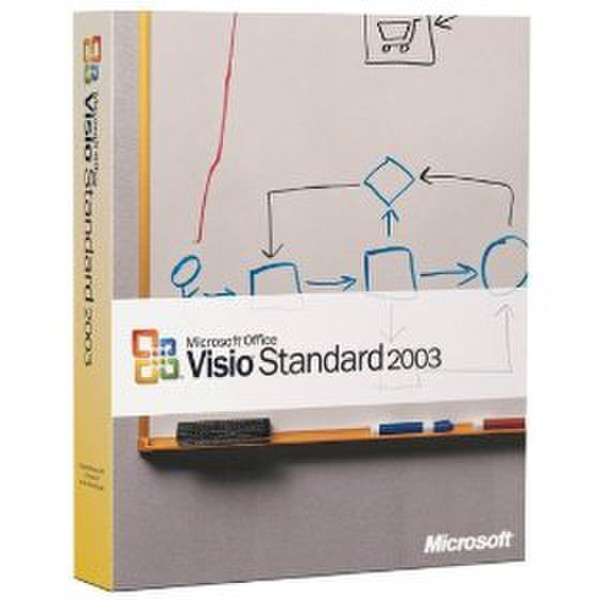 Microsoft Office Visio 2003 Standard, Disk Kit, MVL, CD, CHN SIMPL