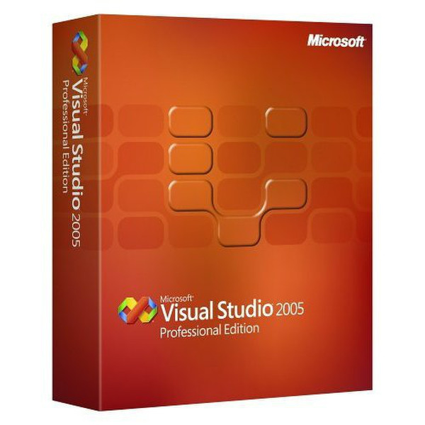 Microsoft Visual Studio 2005 Professional Edition, MVL, WIN, x32, DVD, ESP