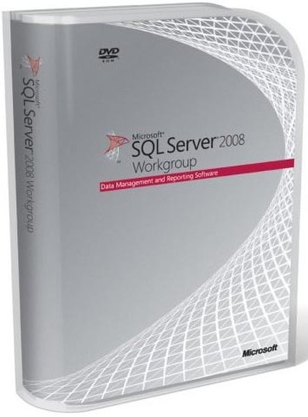 Microsoft SQL Server 2008 Workgroup, MVL, Disk Kit, DVD, CHI (SIMPL)