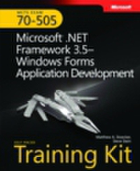 Microsoft MCTS Self-Paced Training Kit (Exam 70-505) English software manual