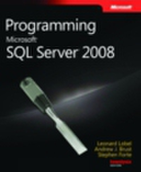 Microsoft Programming SQL Server 2008 English software manual