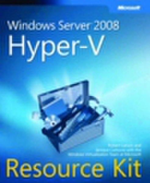 Microsoft Windows Server 2008 Hyper-V Resource Kit English software manual