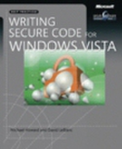 Microsoft Writing Secure Code for Windows Vista 196pages English software manual