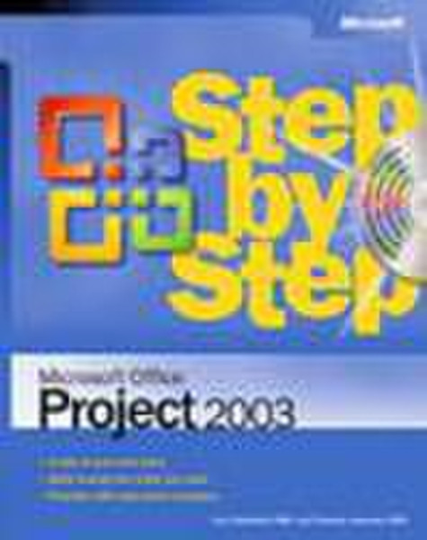 Microsoft Project 2003 Step by Step English software manual