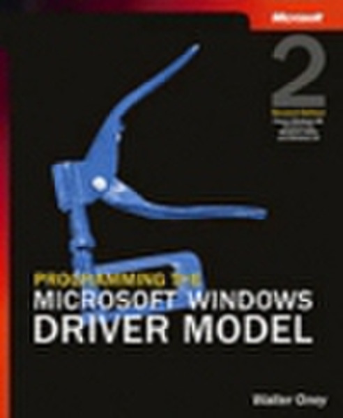 Microsoft Programming the Windows Driver Model 2nd Edition ENG руководство пользователя для ПО