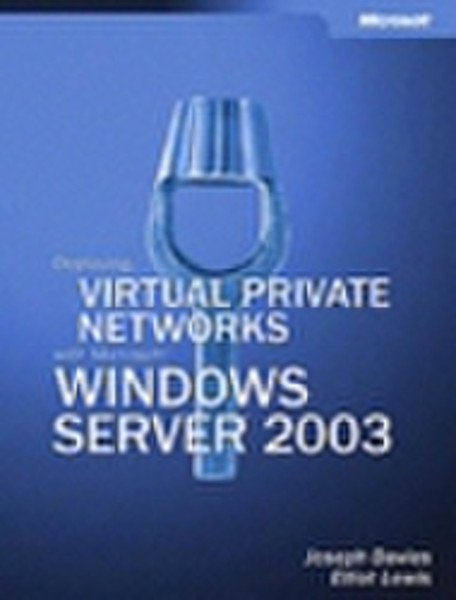 Microsoft Deploying Virtual Private Networks with Windows Server 2003 Technical Reference 430страниц ENG руководство пользователя для ПО