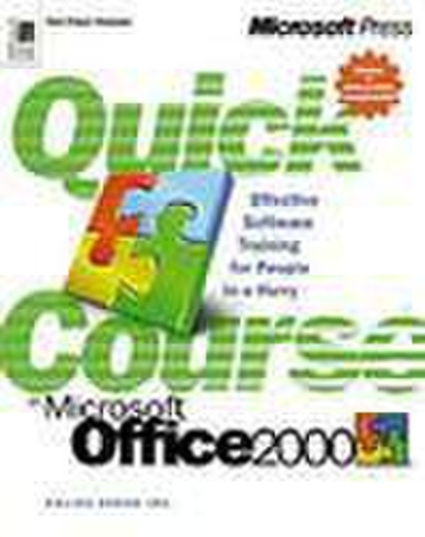 Microsoft Quick Course in Office 2000 English software manual