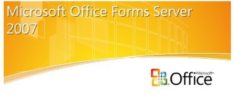 Microsoft Office Forms Server 2007 SP1, SWE, DiskKit MVL