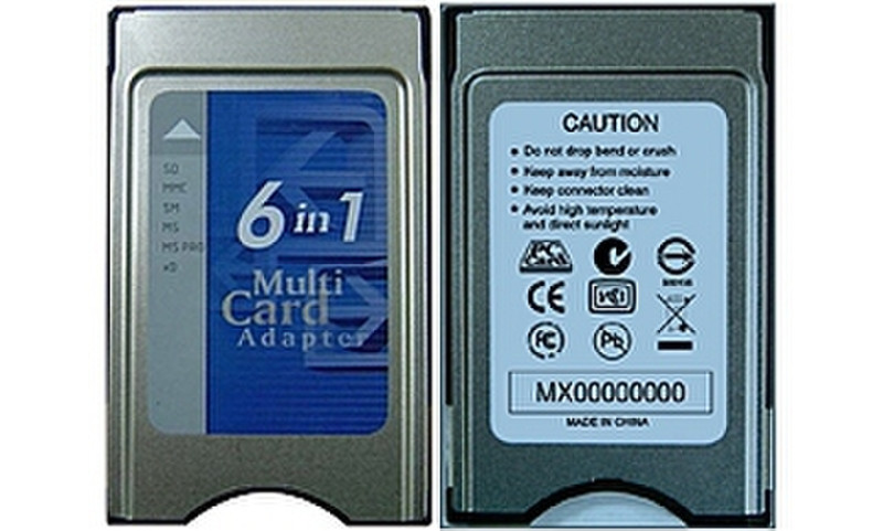 Acer 6-in-1 PCMCIA card reader card reader