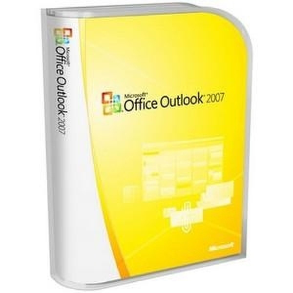 Microsoft Outlook 2007, MVL, CD, KAZ 1user(s) email software