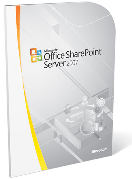 Microsoft Office SharePoint Server 2007 fSrch std wSQL 32-bit, BRZL, MVL, CD Microsoft Volume License (MVL) POR