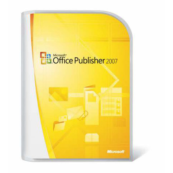 Microsoft Office Publisher 2007, MVL, CD, KAZ