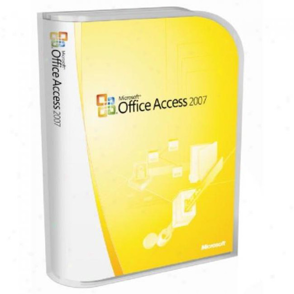 Microsoft Office Access 2007, Disk-Kit, MVL, CD, KAZ Microsoft Volume License (MVL) KAZ