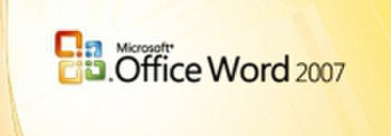 Microsoft Office Word 2007, OLV-D, AP, ML Multilingual