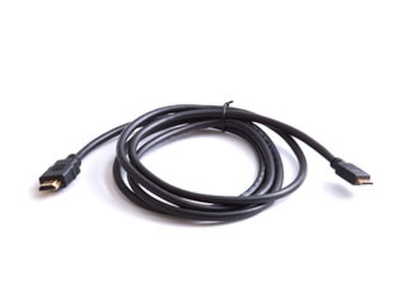 Micropac mini-HDMI, 2m 2m Mini-HDMI Mini-HDMI Black HDMI cable