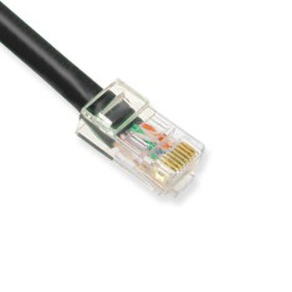 Micropac Cat.5e UTP Patch Cable 25 ft 7.62м Черный сетевой кабель