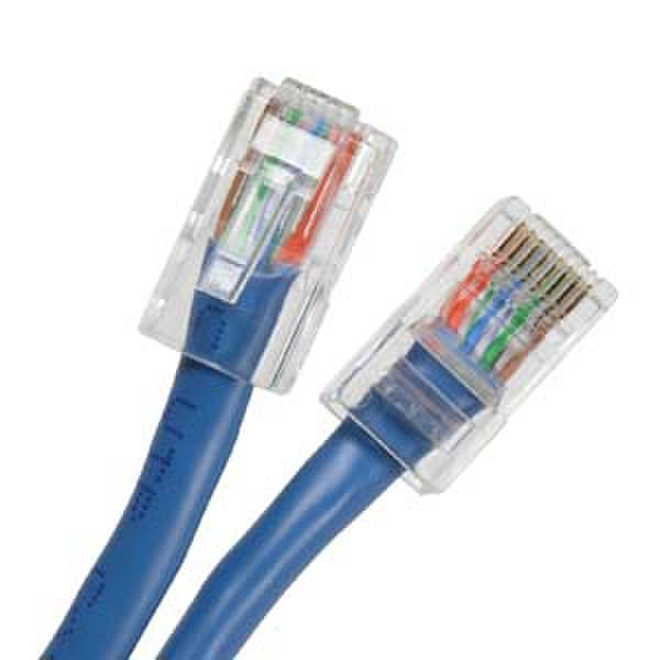 Micropac Cat.5e UTP Patch Cable 10 ft 3.048m Blue networking cable