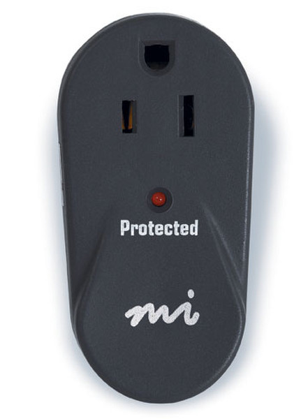 Micro Innovations SP01F 1AC outlet(s) Black surge protector
