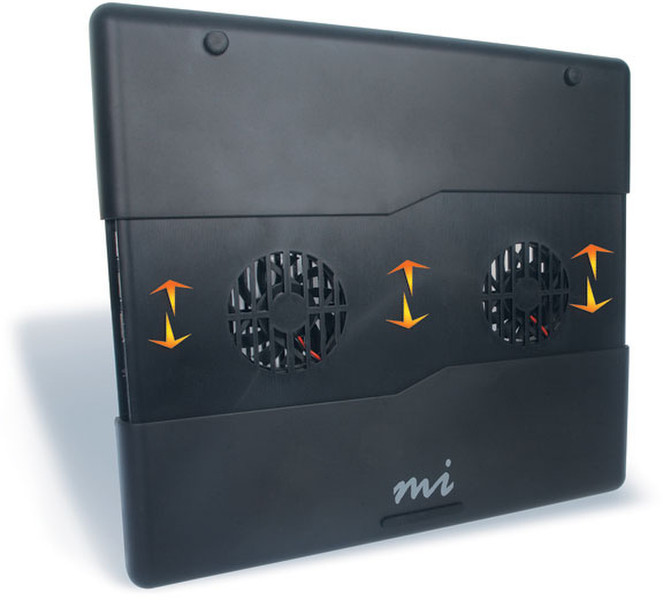Micro Innovations NB370CP Черный подставка с охлаждением для ноутбука