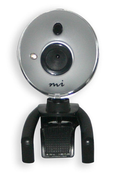 Micro Innovations IC455C 1.3MP Black,Silver webcam