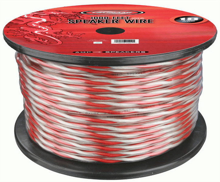 Metra SW916RD-250 76.2м Красный, Cеребряный аудио кабель