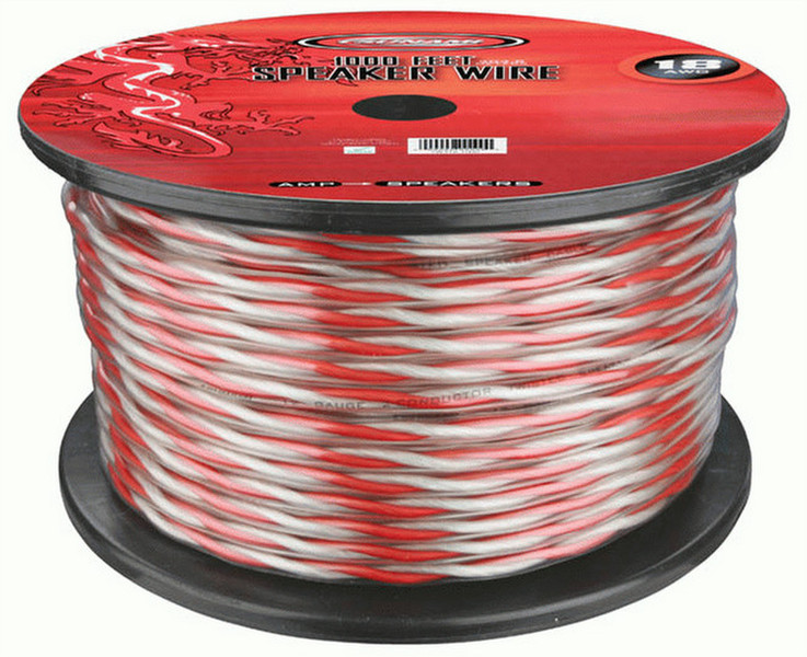 Metra SW912RD-250 76.2м Красный, Cеребряный аудио кабель