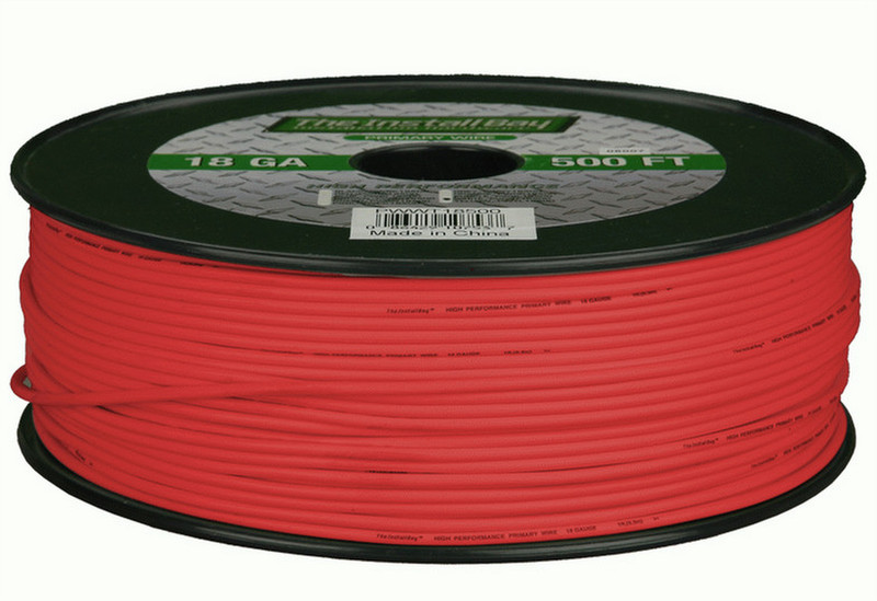 Metra PWRD18/500 152.4m Red audio cable